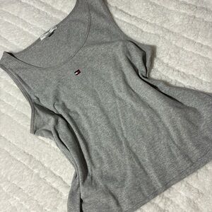Tommy Hilfiger Women's Heather Gray Tank Top